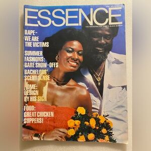 RARE ESSENCE MAGAZINE June  1975 Summer Fashion Decorating Recipes